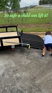 1.2M views · 1.3K reactions | Spring assist gate with gator ez latches simply the safest gate in the industry! #gatormade #safty | Gatormade Trailers | Facebook