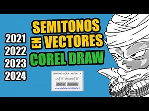 🔥 Vector Halftone Patterns with CorelDRAW – Ideal for Screen Printing