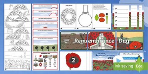 Kindergarten Remembrance Day Resource Pack