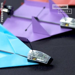 The future of the paper airplane is here. Fly high: https://zdcs.link/9gb3b | Mashable Deals