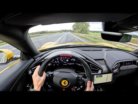 Ferrari 12Cilindri (POV) FIRST DRIVE! - V12 Heaven!