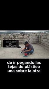 2.2K views · 13 reactions | ️ El secreto está en la unión… Aprende cómo pegar y ensamblar las tejas recicladas para un techo perfecto.  ¡Más fácil de lo que imaginas! #DIYReciclaje #ConstrucciónSostenible #EcoIdeas | 3R EcoconCiencia | Facebook