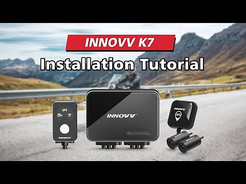 INNOVV K7 Motorcycle Dashcam Installation Guide, with the demonstration model being the BMW NINET.