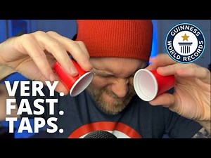 Breaking the REAL Fastest ASMR Tapping World Record! (25 Triggers!)