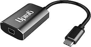 uptab USB C to Mini DisplayPort Adapter 4K@60Hz (Graphite)