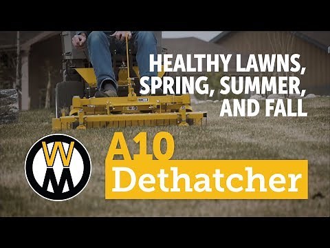 The Walker Dethatcher Deck Attachment