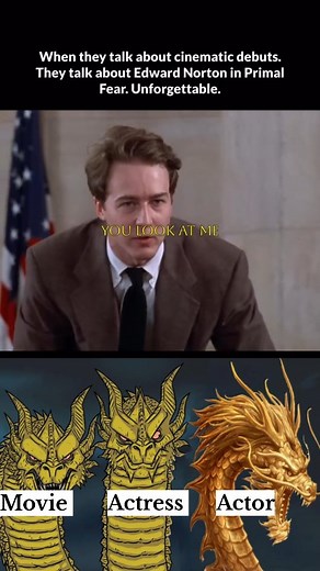 Fiilmy Andazz on Instagram: "When people talk about cinematic debuts, this is the performance they mean. Edward Norton walked in as a newcomer and completely owned the screen. Quiet, fragile, terrifying, and unforgettable all at once. It’s the kind of first impression most actors spend a lifetime chasing. 🎬 Primal Fear (1996) Directed by: Gregory Hoblit #primalfear #edwardnorton #filmlover #cinephile #movies #cinema #fypシ #trending #tvshows #thriller #movielover #cinemalover"