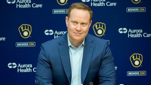 Milwaukee Brewers GM Matt Arnold is named MLB executive of the year by his peers