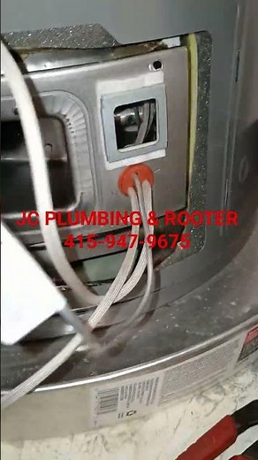 Rheem Water Heater burner Assembly, replaced pilot assembly only.