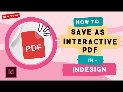 InDesign Template: How to Save a Single Page as an Interactive PDF in InDesign