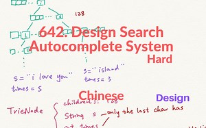 LeetCode 642. Design Search Autocomplete System