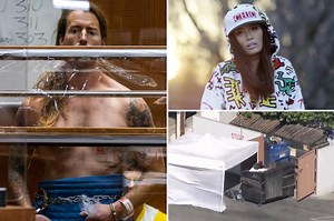 Hollywood heir Sam Haskell charged with killing his family made to appear shirtless: lawyer