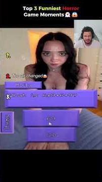 Top 3 Funniest Horror Game Moments (THE AIR CHANGED👁️?) #horrorgame #creepy #scarygame