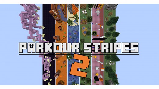 Parkour Stripes 2 Mapa Para Minecraft 1.15.2 - ZonaCraft