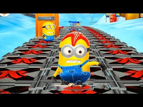 Despicable Me 2 - Minion Rush : Starfish Minion Run For 9 Minutes ! Minion Games