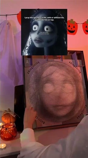 String art for Emily of the Corpse bride Buy #ringstring on Amazon