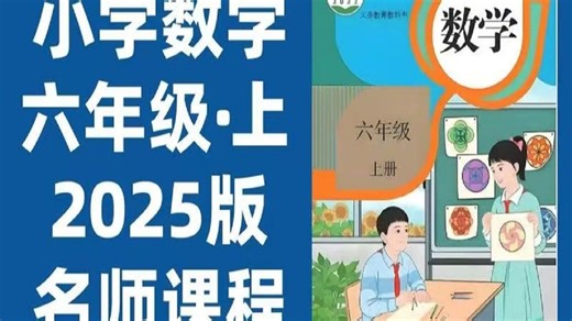 全230集25版【六年级数学上册】人教版小学数学同步课堂 专项培优精讲课堂(配套讲义习作PDF)人教版六年级上册数学考点全梳理，跟着学轻松逆袭!