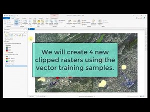 Chapter 23 Part 3 of Evaluating Training Samples in Supervised Classification of a Landsat 8 image