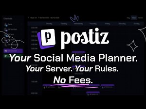 Postiz: Your New Self-Hosted Social Media Planner - Your Server. Your Rules. No Fees!