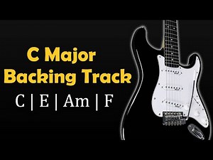 C Major Backing Track | Rock Ballad | 70 Bpm