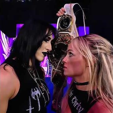 Rhea Ripley With Aura Attitude Betrays Liv Morgan 🥶🔥#wwe #morgan #rhearipley #betrayal #shorts