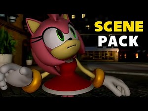 Amy Rose Scene Pack || Sonic Unleashed || ALL SCENES