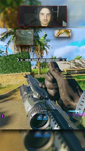 Dual Scope Went Crazy… 4 Quick Kills 💀 #callofduty #blackout #warzone