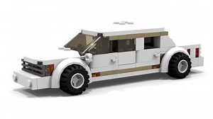 LEGO MOC-3692 Limousine (Town 2015)