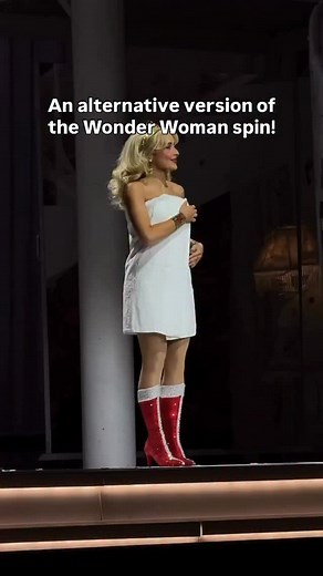 Sabrina Carpenter wearing the Wonder Woman costume from season 2. What a beautiful tribute to Lynda Carter! #lyndacarter #sabrinacarpenter #wonderwoman #mujermaravilla #mulhermaravilha #70s #nostalgia #childhood #superhero | Lynda Carter Everything