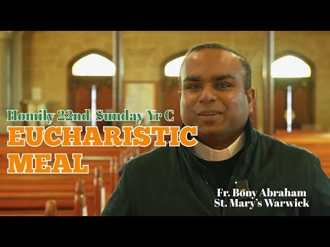 Eucharistic Meal: Homily First Holy Communion