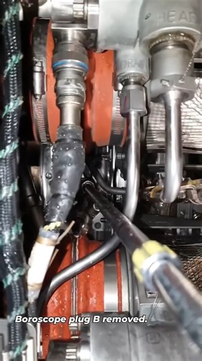 Preparations and execution of a High Pressure Compressor (HPC) boroscope after a birdstrike. . . . #HighPressureCompressor #HPCInspection #BirdStrike #AircraftMaintenance #AviationEngineering #AvGeek #JetEngine #AircraftMechanic #AeroEngineering #FlightDeck #AircraftInspection #MaintenanceLife #AviationDaily #EngineeringInAction #aviationlovers | Aviation Lovers