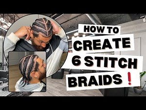 How to STITCH BRAID trending men’s styles in 10 minutes 👀🔥
