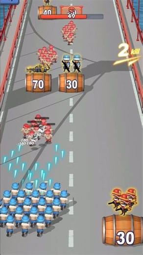 লাল বনাম নিল যুদ্ধ #gaming #games #gameplay #shorts