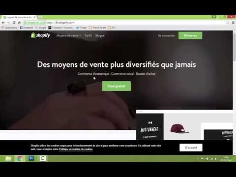 Comment ouvrir un compte sur Shopify ?