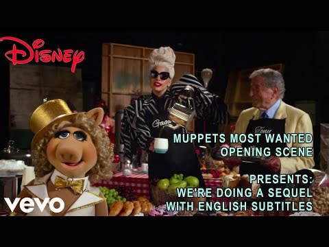 MUPPETS MOST WANTED - Walt Disney Pictures Intro + We're Doing a Sequel (with English Subtitles)