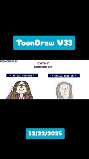 ToonDraw V33: Skillz Draws Famous Animated Characters From Memory