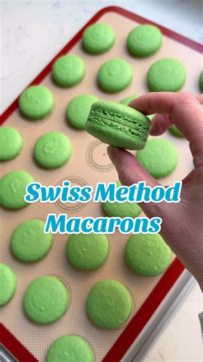 Perfect Swiss Method Macarons Tutorial