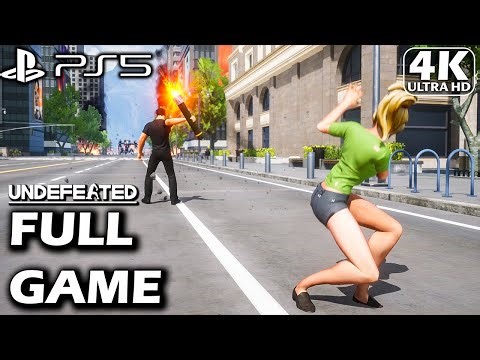 UNDEFEATED PS5 Gameplay Walkthrough FULL GAME [4K ULTRA HD PS5] - No commentary