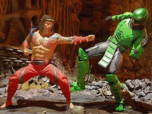 Liu Kang Vs Robocop and Joker | Sky Riders