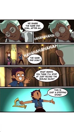 😂Luz Becomes the Villain #huntertoh #theowlhouse #toh #moringmark #owlhousecomic