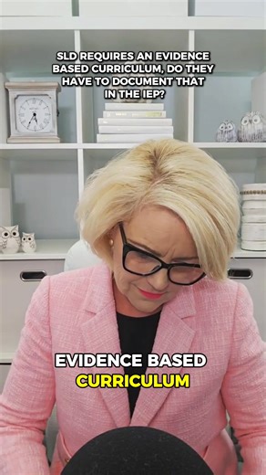 When a student is identified with SLD, the choice of evidence-based curriculum isn’t just about instruction—it raises the question of how clearly it should appear in the IEP itself. #SpecialEducationBoss #IEP #SLD #EvidenceBased #ParentAdvocate | Special Education Boss
