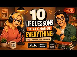 Life Lessons Everyone Learns Too Late | Learn English Through Conversation (B1-B2)
