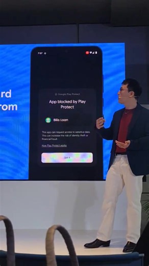 LOOK: Google Philippines on Tuesday shared its latest suite of safety features designed to protect users against cyber threats. These features include Circle to Search and Google Lens to spot fraudulent messages, as well as Google Play Protect against harmful apps. | via Edg Adrian Eva | BusinessWorld