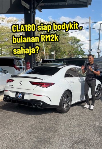 Bulanan RM2k & roadtax RM70 sahaja untuk model ni? Berita baik utk anda sebab kami nak bagi harga jackpot sempena nak raya ni siapa nak pakai Merc Benz CLA180 siap body kit ni , terus roger saya okay sbb kita tinggal satu ni sahaja 🤍 #perniagaanmazlandanhashimah #pmhrecond #cla180 #cla45s #cla45amg @pmhrecond @izwanmazlanpmh @MEGAT PMHRECOND @Syed PMH Recond @Audy Muaz Official @alif zainol @Farest_90recondcar @ℍ𝕖𝕫𝕣𝕪 𝕄𝕒𝕣𝕣𝕚𝕢 ℙ𝕄ℍ @syamil_bashir @Muhd Nazreen (PMH)