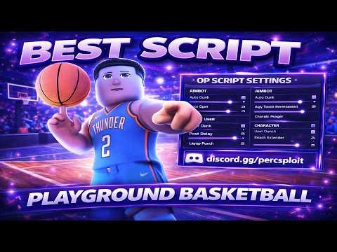 BEST PLAYGROUND BASKETBALL SCRIPT | MAX OVR USERNAME CHANGER & MORE