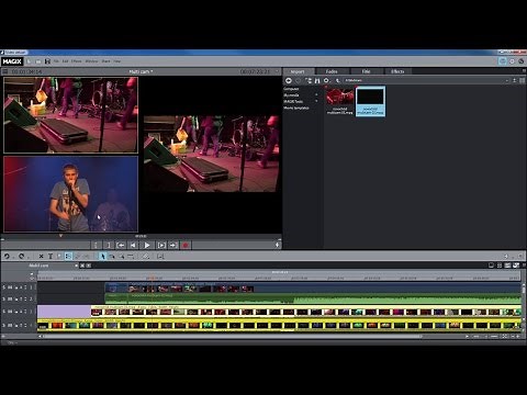 MAGIX Movie Edit Pro 2016 – Multicam mode tutorial (INT)