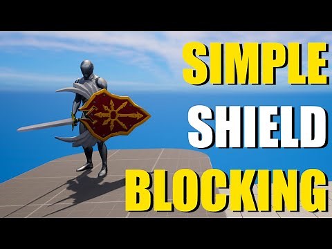 How To Block Attacks With Shield In Unreal
