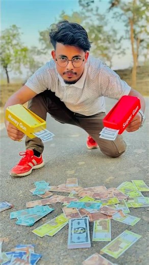 Money Gun Amar Duita Unboxing And Testing 💰