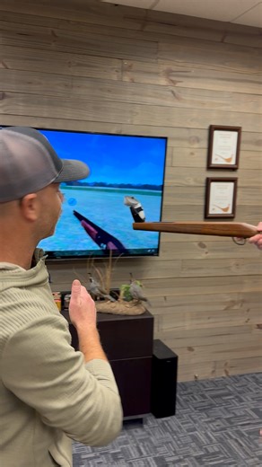 5.8K views · 62 reactions | The GAIM Virtual Reality hunting and shooting simulator raises the bar on real life shooting scenarios for beginners and experts. Calibrate the gun to fit, see where your shot hits and misses, make adjustments in real time, and have fun playing. | GAIM Immersive Technology Group AB | | The Flush | Facebook