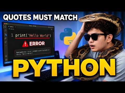 Why Your Python Code Won't Run (The Fix You Need)